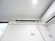 室内洗濯物干し付き