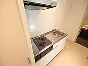 システムキッチン（ガスコンロ2口）
