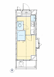 エスリード新大阪 1Kの間取図画像