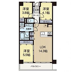 間取図画像 3LDK