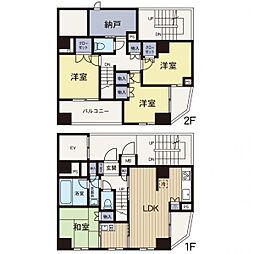 ロックヒルズ前里町 4SLDKの間取図画像
