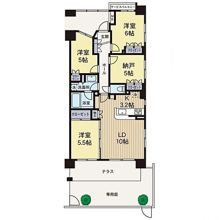 【マンション】間取り図