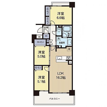【マンション】間取り図