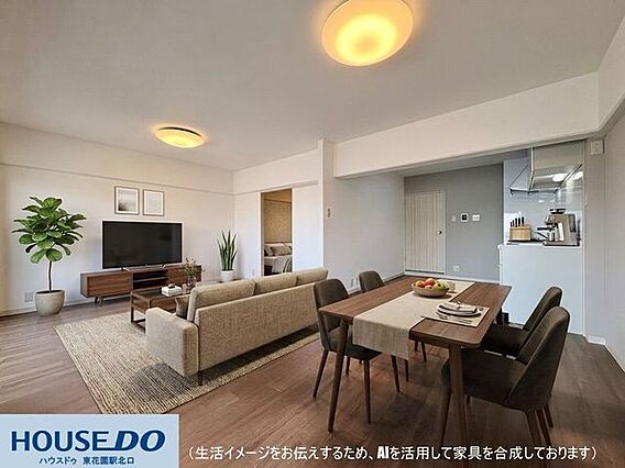 AIによる仮想...
