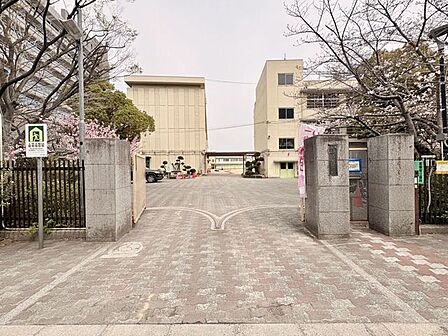 八尾市立八尾小学校 640m