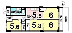 間取図画像 4DK