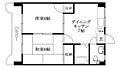 エリフェット松山2階3.9万円