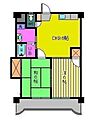 レジデンスM-13階4.9万円