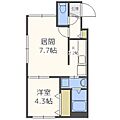 プライムコートニシマチ1階5.2万円