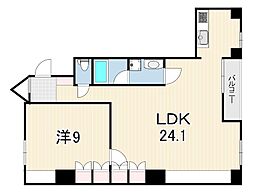 カサベラ大蔵谷 1LDKの間取図画像