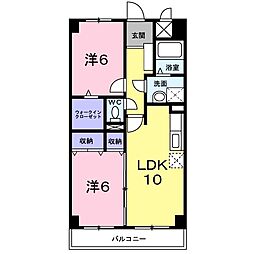 ソル・イ・ソンブラ 2LDKの間取図画像