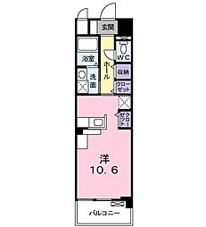 クリーモア・藏 ワンルームの間取図画像