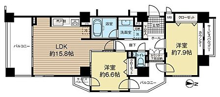 約73?のゆとりある2LDK。広すぎず狭すぎない、将来まで見据えたちょうどいい広さです。※現状を優先します。