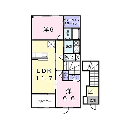 グランデュール A_間取り_0