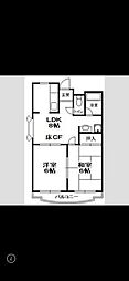 ラジャークラブ01 2LDKの間取図画像