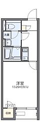 レオネクストサンフラワー上新地 1Kの間取図画像