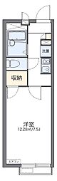 レオパレス下関中央 1Kの間取図画像
