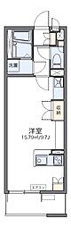 レオネクスト長府駅前 ワンルームの間取図画像
