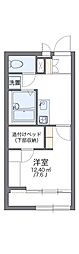 レオパレス岸和田5 1Kの間取図画像