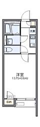 レオネクストエスポワールT6 1Kの間取図画像