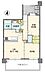 間取り：2LDK、価格1890万円、専有面積58.10m2、バルコニー面積15.62m2