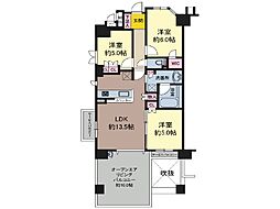 ルネサンス戸塚テラス 3LDKの間取図画像