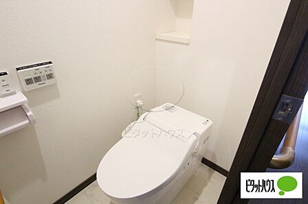 デザイン性だけでなく機能性も備えたトイレ