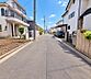 外観：見通しの良い直線道路。毎日の駐車も安心です！