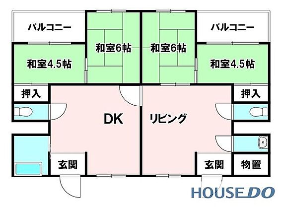 ゆとりある空間...