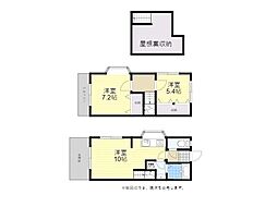 エレガンス1 2LDKの間取図画像