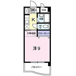 MAISONOHMICHI 1Kの間取図画像