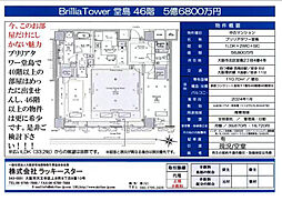 物件画像 B r i l l i a T o w e r 堂 島