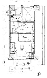 アーバンキット ワンルームの間取図画像