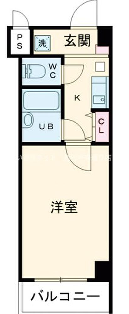 バストイレ別の間取り