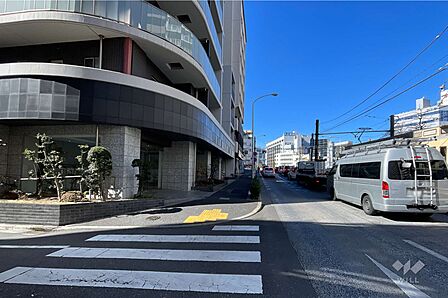 シェフルール西早稲田ラヴィーナの外観（北西側から）