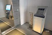 駐輪場の出入り口