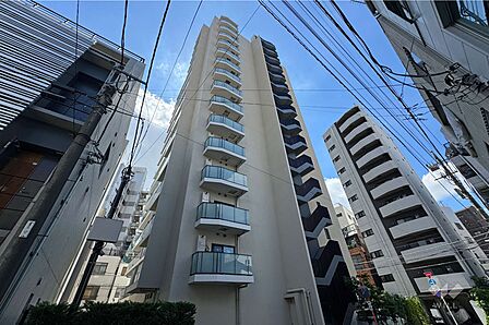 リビオレゾン上野入谷ザテラスの外観(北東側から)