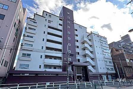 旭ヶ丘マンション(豊島区)の外観(北側から)