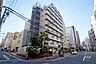 外観：入谷松が谷マンションの外観(北西側から)