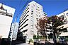 外観：入谷松が谷マンションの外観(南東側から)