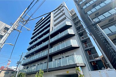 外観：プロスタイルウェルス南千住メディフィスの外観（西側から）