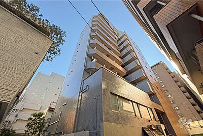 外観：コスモ東池袋の外観（北側から）