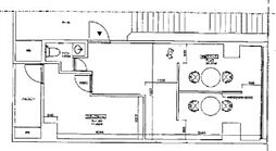 セザール三川町の間取図画像