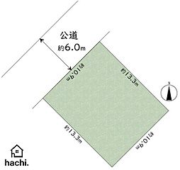 八軒9条東3丁目 土地