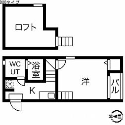 コーチ上飯田 1Kの間取図画像
