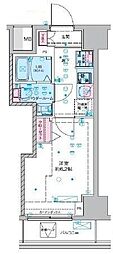 GENOVIA西千葉 1Kの間取図画像