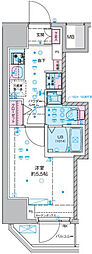 GENOVIA西千葉 1Kの間取図画像