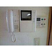 モニター付インターホンです