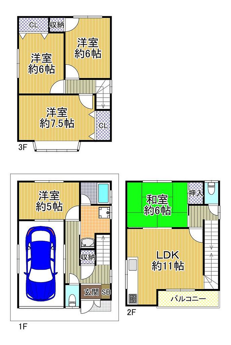 Used detached house · 5LDK in Osaka &mdash; photo 2