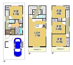 物件画像 伝法２丁目　新築戸建